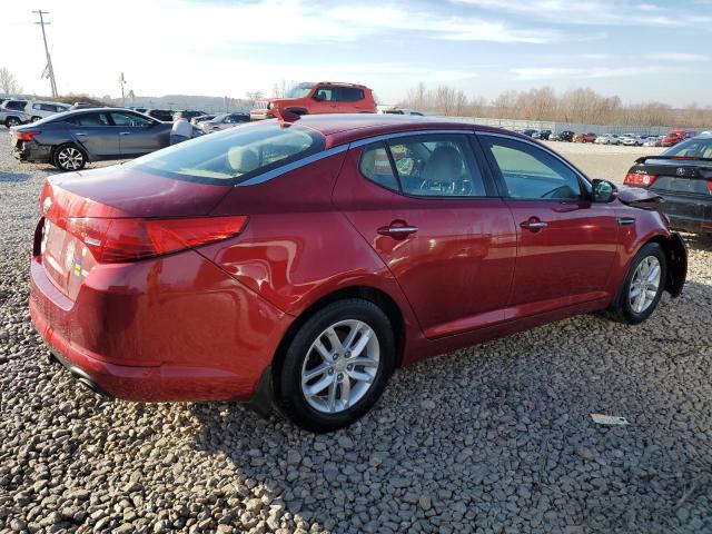 5XXGM4A77DG244173 - 2013 KIA OPTIMA LX RED photo 3