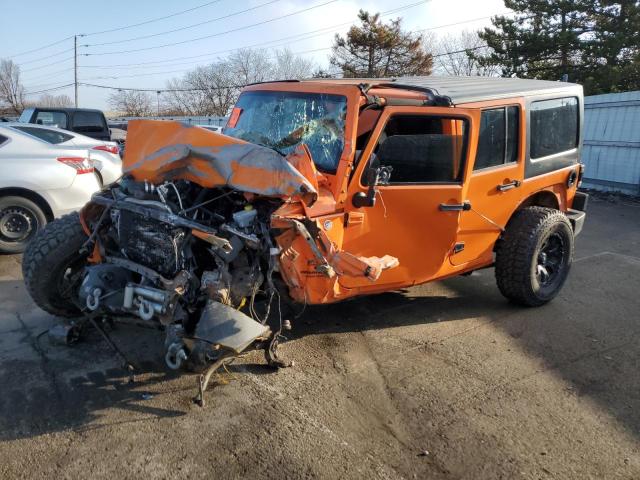 1C4BJWDG3CL190458 - 2012 JEEP WRANGLER U SPORT ORANGE photo 1