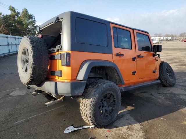 1C4BJWDG3CL190458 - 2012 JEEP WRANGLER U SPORT ORANGE photo 3