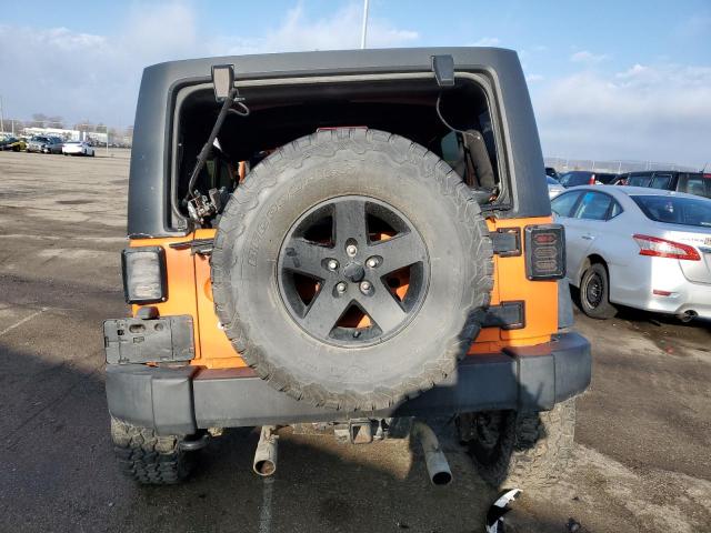 1C4BJWDG3CL190458 - 2012 JEEP WRANGLER U SPORT ORANGE photo 6