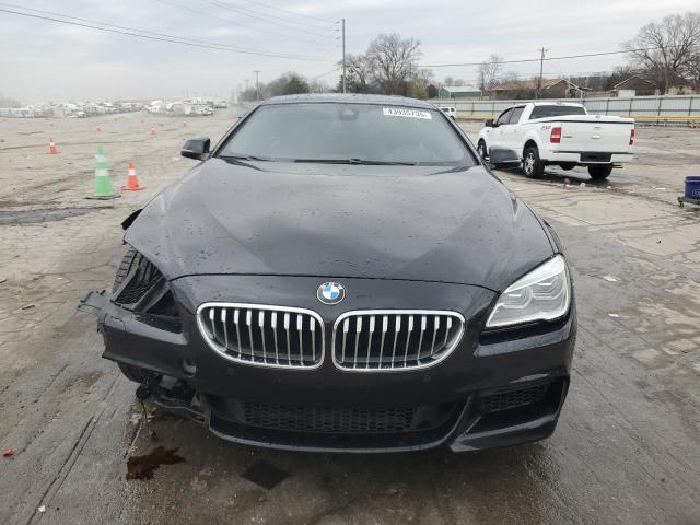 WBA6D4C56GD977205 - 2016 BMW 650 I GRAN COUPE BLACK photo 5