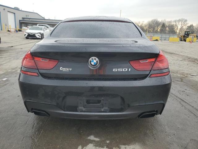 WBA6D4C56GD977205 - 2016 BMW 650 I GRAN COUPE BLACK photo 6