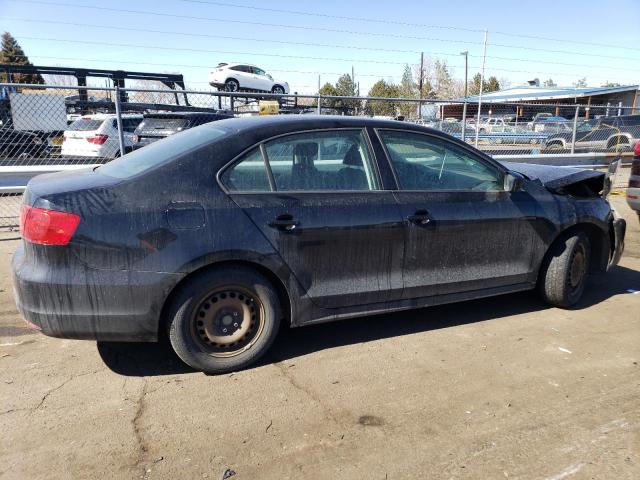 3VW1K7AJ5EM319717 - 2014 VOLKSWAGEN JETTA BASE 黑色 照片 3