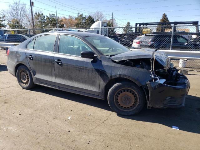 3VW1K7AJ5EM319717 - 2014 VOLKSWAGEN JETTA BASE 黑色 照片 4