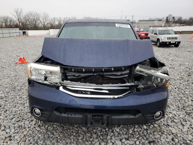 5FNYF4H45DB033888 - 2013 HONDA PILOT EX BLUE photo 5