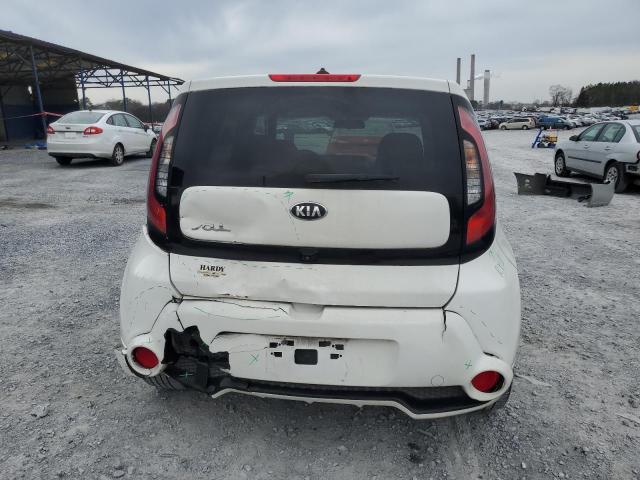 KNDJP3A55G7376948 - 2016 KIA SOUL + WHITE photo 6