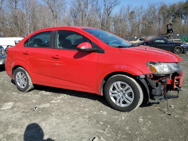 1G1JA5SH8H4144071 - 2017 CHEVROLET SONIC LS RED photo 4