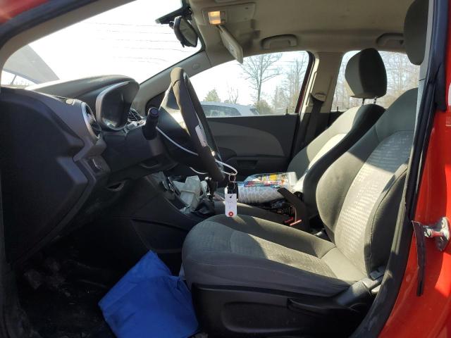 1G1JA5SH8H4144071 - 2017 CHEVROLET SONIC LS RED photo 7