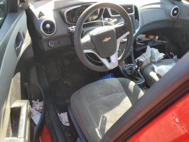 1G1JA5SH8H4144071 - 2017 CHEVROLET SONIC LS RED photo 8