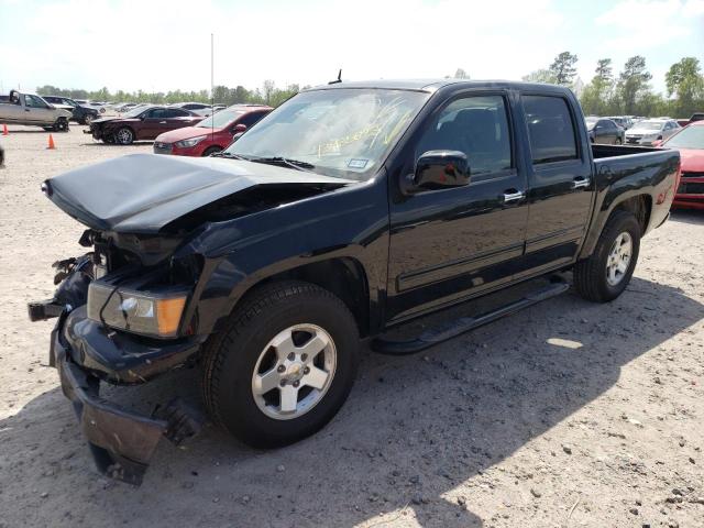 1GCDSCF91C8123444 - 2012 CHEVROLET COLORADO LT BLACK photo 1