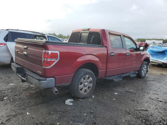 1FTFW1CF0DFA72138 - 2013 FORD F150 SUPERCREW BURGUNDY photo 3