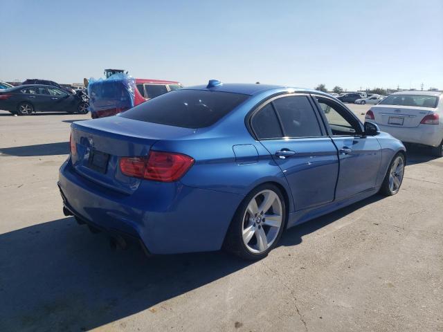 WBA3A9C51EF686282 - 2014 BMW 335 I BLUE photo 3