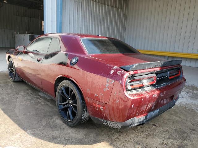 2C3CDZAGXJH111643 - 2018 DODGE CHALLENGER SXT MAROON photo 2