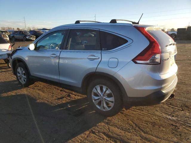 5J6RM4H70CL014840 - 2012 HONDA CR-V EXL SILVER photo 2