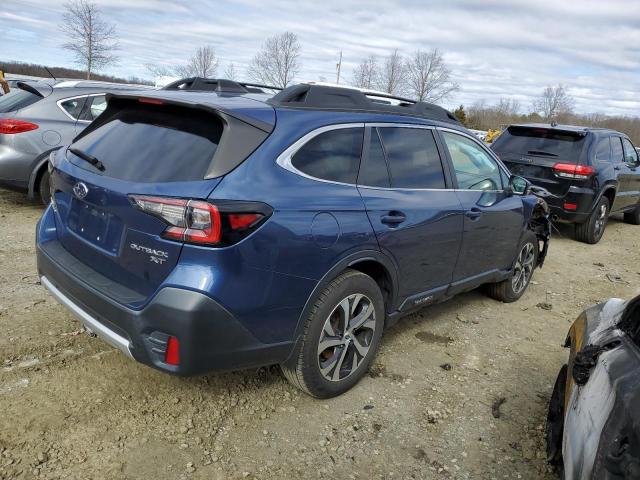 4S4BTGND1L3207936 - 2020 SUBARU OUTBACK LIMITED XT BLUE photo 3