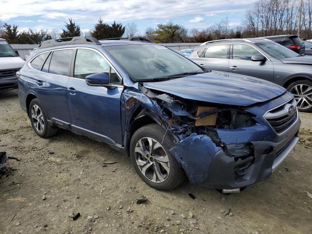 4S4BTGND1L3207936 - 2020 SUBARU OUTBACK LIMITED XT BLUE photo 4