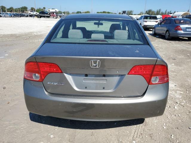 JHMFA16826S004623 - 2006 HONDA CIVIC EX GRAY photo 6