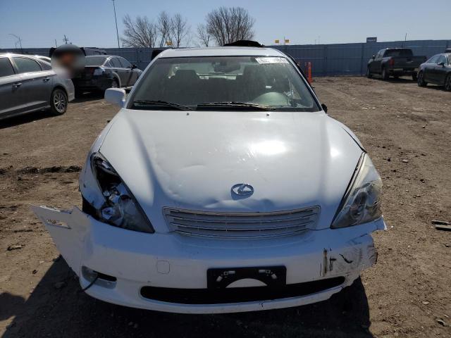 JTHBF30G120041387 - 2002 LEXUS ES 300 WHITE photo 5