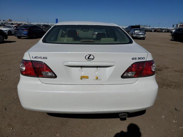 JTHBF30G120041387 - 2002 LEXUS ES 300 WHITE photo 6