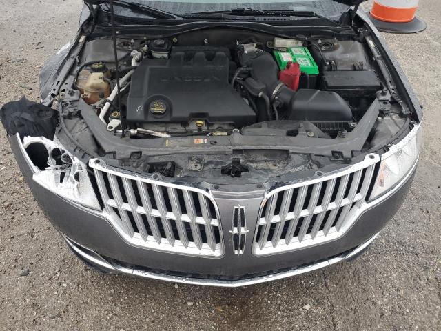 3LNHL2GC7CR830934 - 2012 LINCOLN MKZ GRAY photo 11
