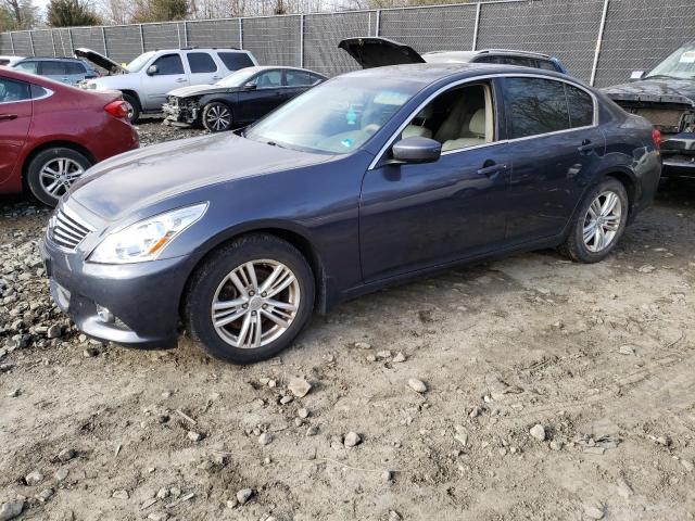 JN1CV6AR2BM405855 - 2011 INFINITI G37 BLUE photo 1