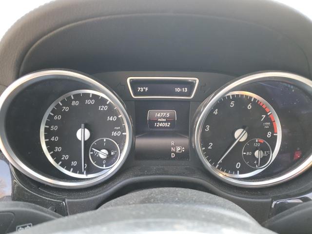 4JGDA5HB1FA586627 - 2015 MERCEDES-BENZ ML 350 4MATIC GRAY photo 9