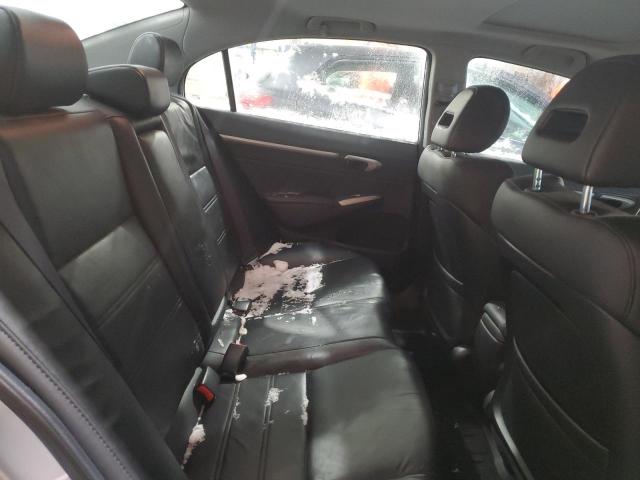 2HHFD56718H202088 - 2008 ACURA CSX TECHNOLOGY SILVER photo 10