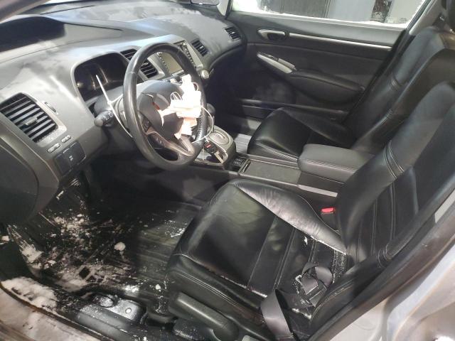 2HHFD56718H202088 - 2008 ACURA CSX TECHNOLOGY SILVER photo 7