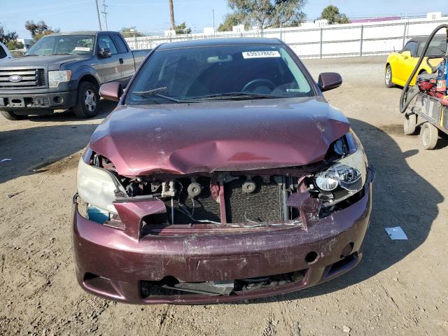 JTKDE177660063746 - 2006 TOYOTA SCION TC მუქწითელი ფოტო 5