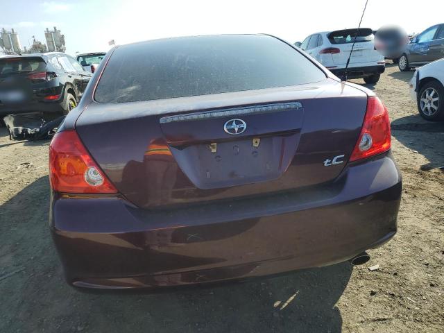 JTKDE177660063746 - 2006 TOYOTA SCION TC მუქწითელი ფოტო 6