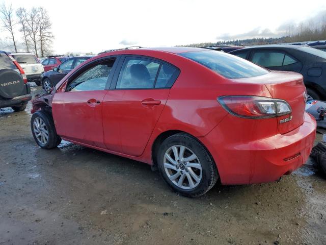 JM1BL1VP9D1749021 - 2013 MAZDA 3 I RED photo 2