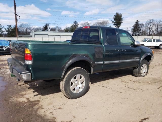 5TBBT4418YS004096 - 2000 TOYOTA TUNDRA ACCESS CAB მწვანე ფოტო 3