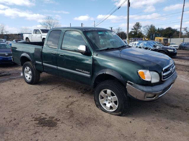 5TBBT4418YS004096 - 2000 TOYOTA TUNDRA ACCESS CAB მწვანე ფოტო 4