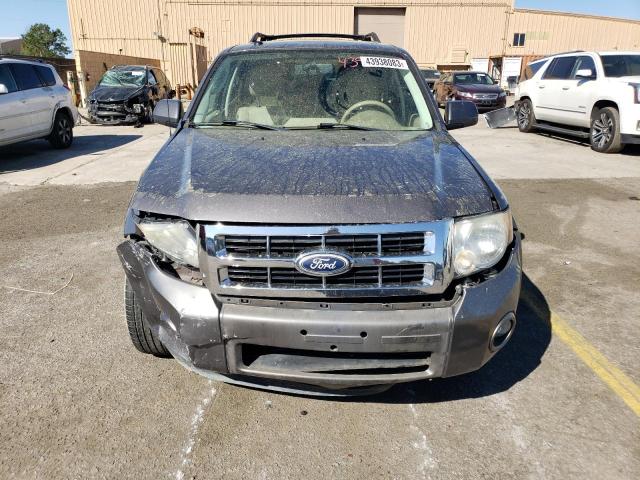 1FMCU0EG6BKA66028 - 2011 FORD ESCAPE LIMITED GRAY photo 5