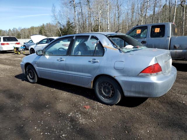 JA3AJ26E34U601819 - 2004 MITSUBISHI LANCER ES SILVER photo 2