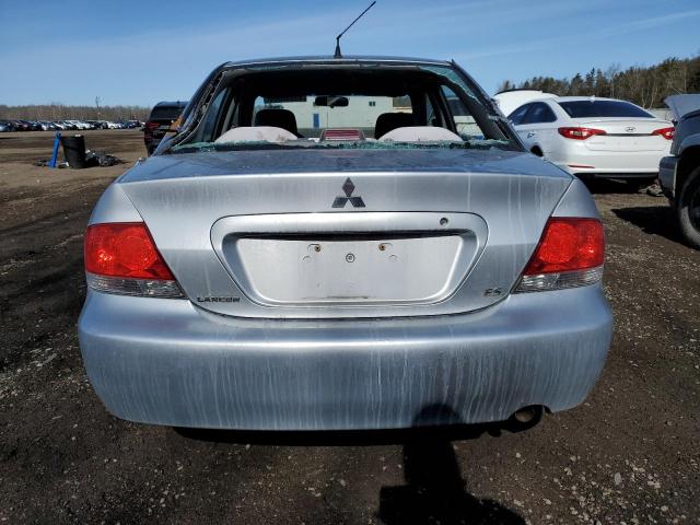 JA3AJ26E34U601819 - 2004 MITSUBISHI LANCER ES SILVER photo 6