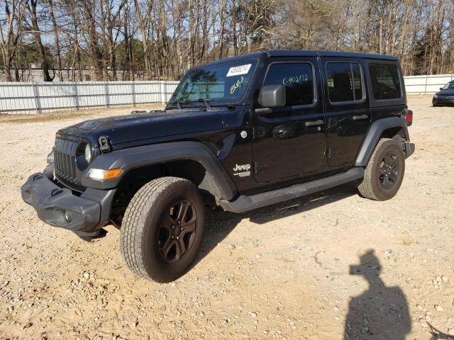 1C4HJXDG2KW546542 - 2019 JEEP WRANGLER U SPORT BLACK photo 1