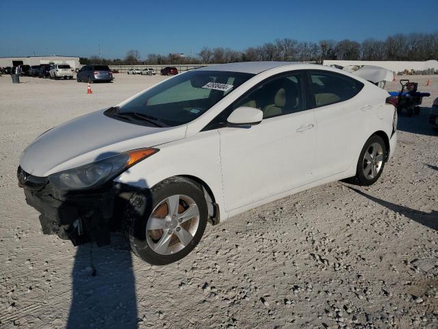 5NPDH4AE5DH339082 - 2013 HYUNDAI ELANTRA GLS WHITE photo 1