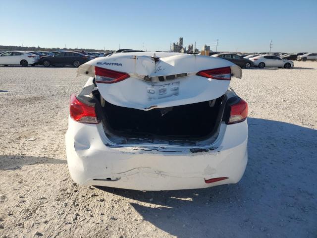 5NPDH4AE5DH339082 - 2013 HYUNDAI ELANTRA GLS WHITE photo 6