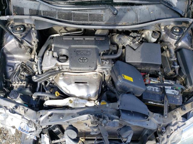 4T1BF1FK3CU085642 - 2012 TOYOTA CAMRY BASE GRAY photo 11