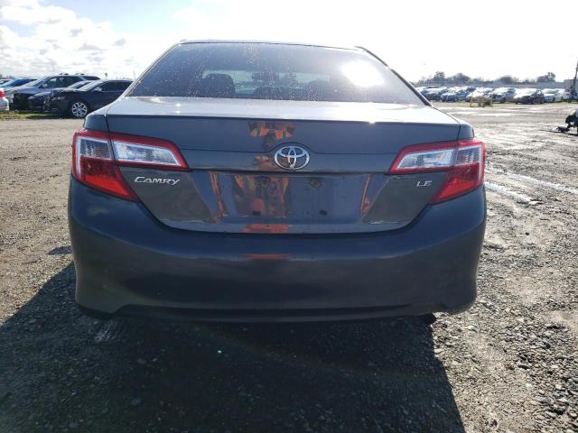 4T1BF1FK3CU085642 - 2012 TOYOTA CAMRY BASE GRAY photo 6