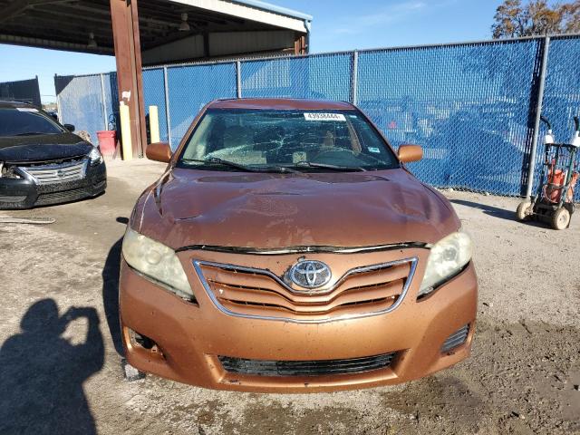 4T1BK3EK4AU604123 - 2010 TOYOTA CAMRY SE ORANGE photo 5