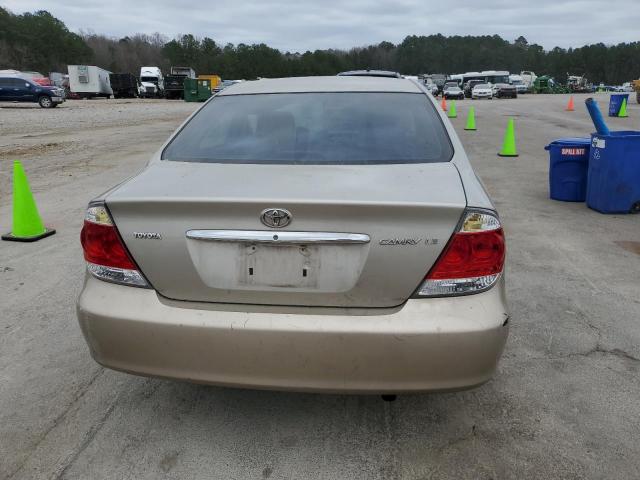 4T1BE32K45U409902 - 2005 TOYOTA CAMRY LE BEIGE photo 6