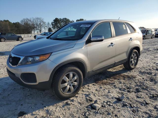 5XYKT4A1XDG339394 - 2013 KIA SORENTO LX SILVER photo 1