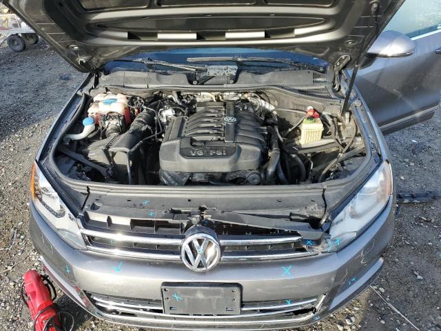 WVGEF9BP6ED008182 - 2014 VOLKSWAGEN TOUAREG V6 CHARCOAL photo 12