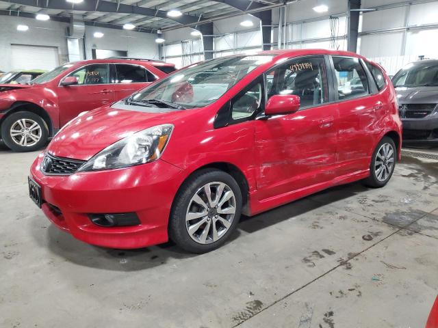 JHMGE8H50DC072172 - 2013 HONDA FIT SPORT RED photo 1