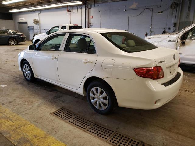 JTDBU4EE2AJ076114 - 2010 TOYOTA COROLLA BASE WHITE photo 2