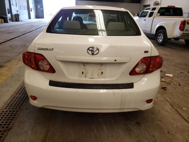 JTDBU4EE2AJ076114 - 2010 TOYOTA COROLLA BASE WHITE photo 6
