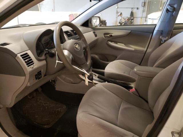 JTDBU4EE2AJ076114 - 2010 TOYOTA COROLLA BASE WHITE photo 7