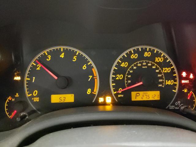 JTDBU4EE2AJ076114 - 2010 TOYOTA COROLLA BASE WHITE photo 9